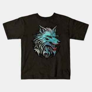 Werewolf High Detail Design Kids T-Shirt